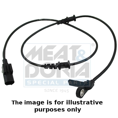 Sensor, wheel speed